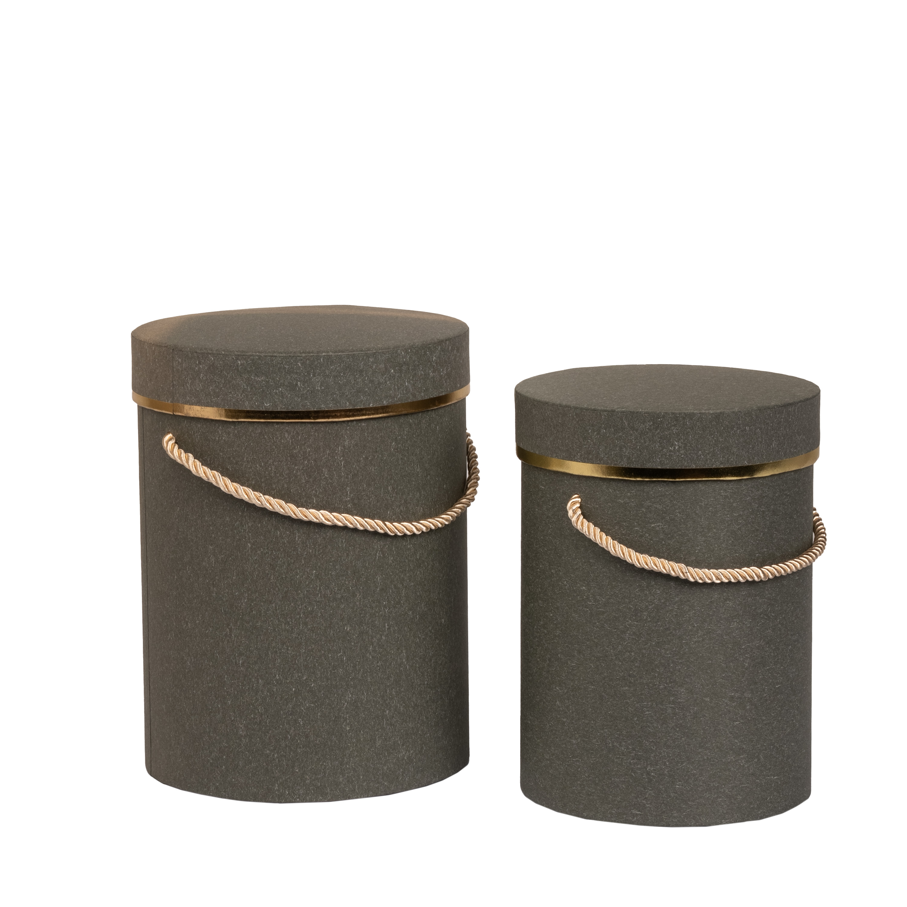 Flower box D15xH20, D13xH18cm, 2pcs